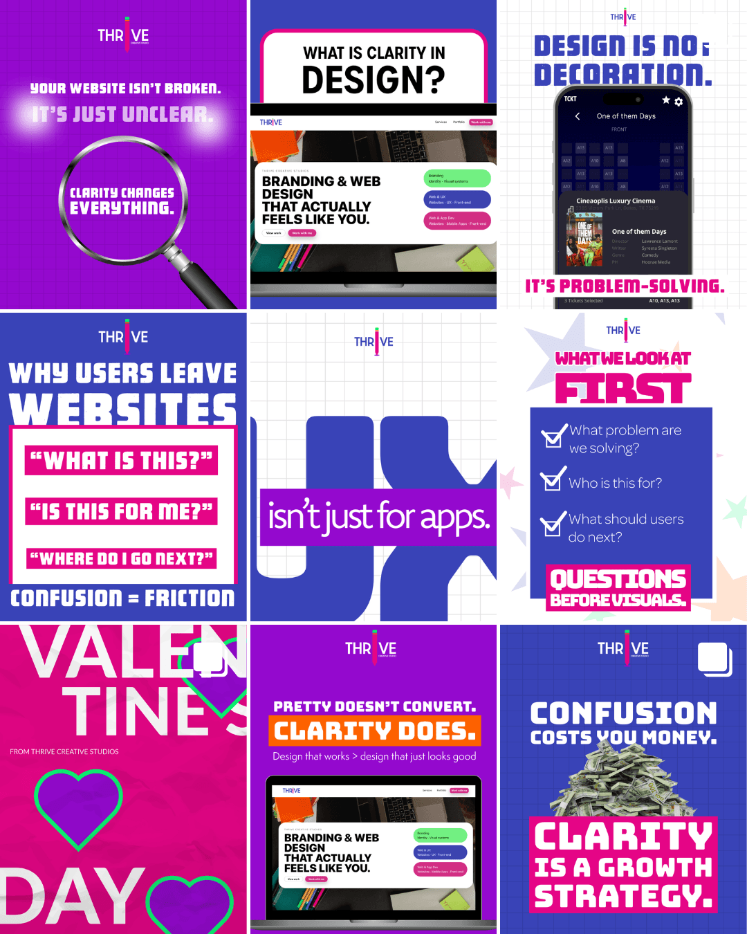 Thrive Creative Studios Social Media Management + Graphics Creation cover